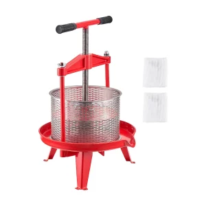 Fruitpers SucceBuy 9 L Roestvrijstalen Handmatige Fruit- en Wijnpers voor het Persen van Sappen. Fruitpers SucceBuy 9 L Roestvrijstalen Handmatige Fruit- en Wijnpers voor het Persen van Sappen.