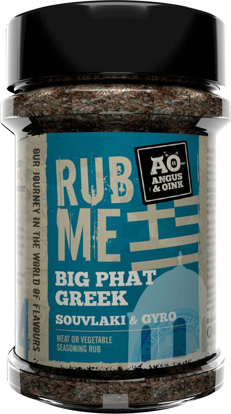Angus & Oink kruiden rub Big Phat Greek 220 gr