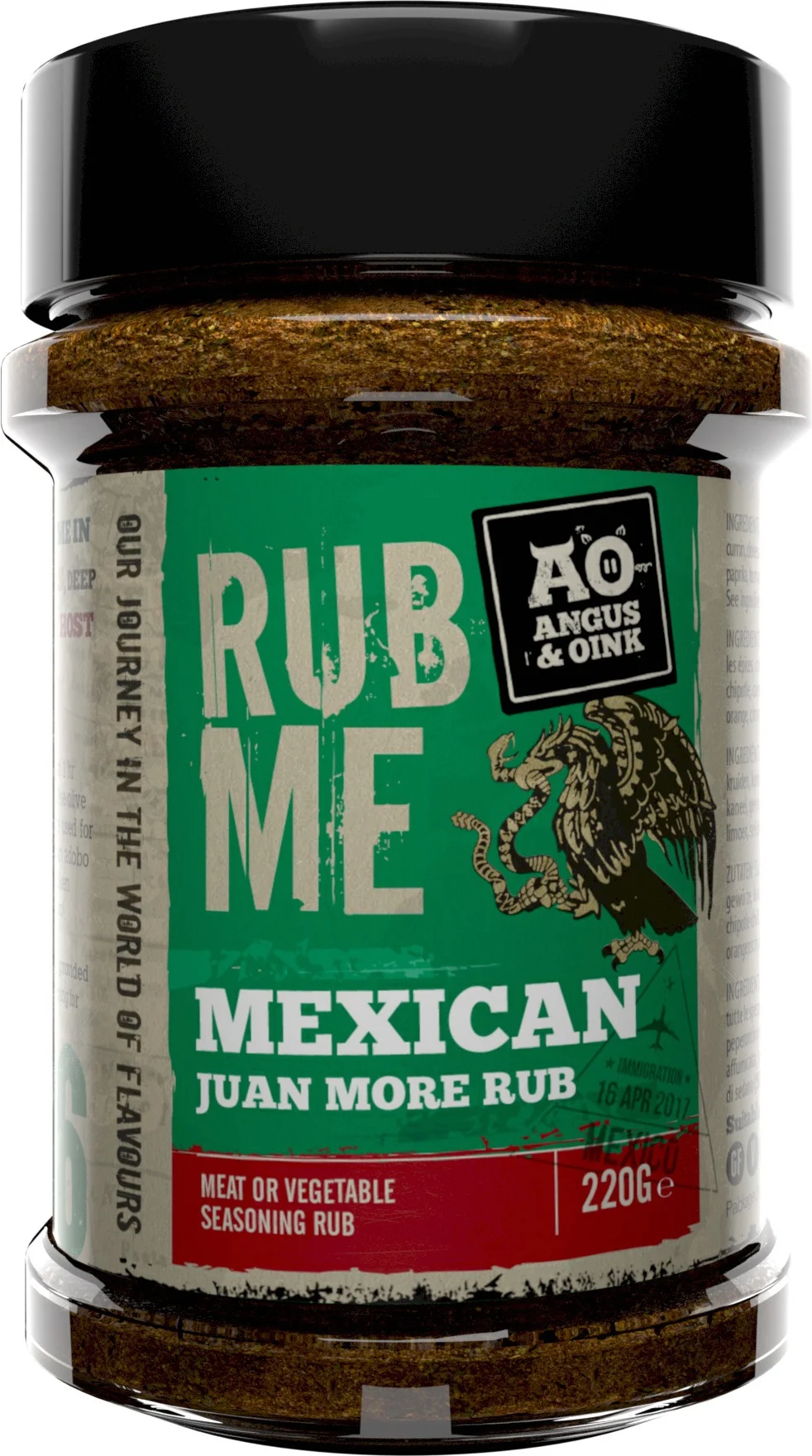 Angus & Oink kruiden rub Mexican 220 gr