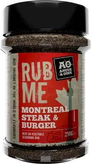 Angus & Oink kruiden rub Montreal Steak 250 gr