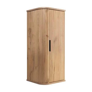 ELEGANCE Hoge badkamerkast 31,5 × 35,5 × 79 cm eiken craft goud ELEGANCE Hoge badkamerkast 31,5 × 35,5 × 79 cm eiken craft goud