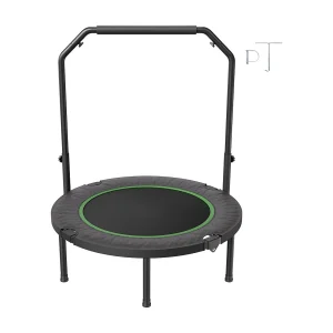 Fitness-trampoline SucceBuy, 1027 mm, Laadvermogen 150 kg, 4-voudig aanpasbare schuimhandgreep