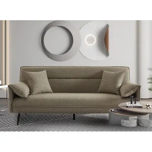 3-zitsbank slaapbank SILAS – Lichtbeige – Elegant Scandinavisch ontwerp