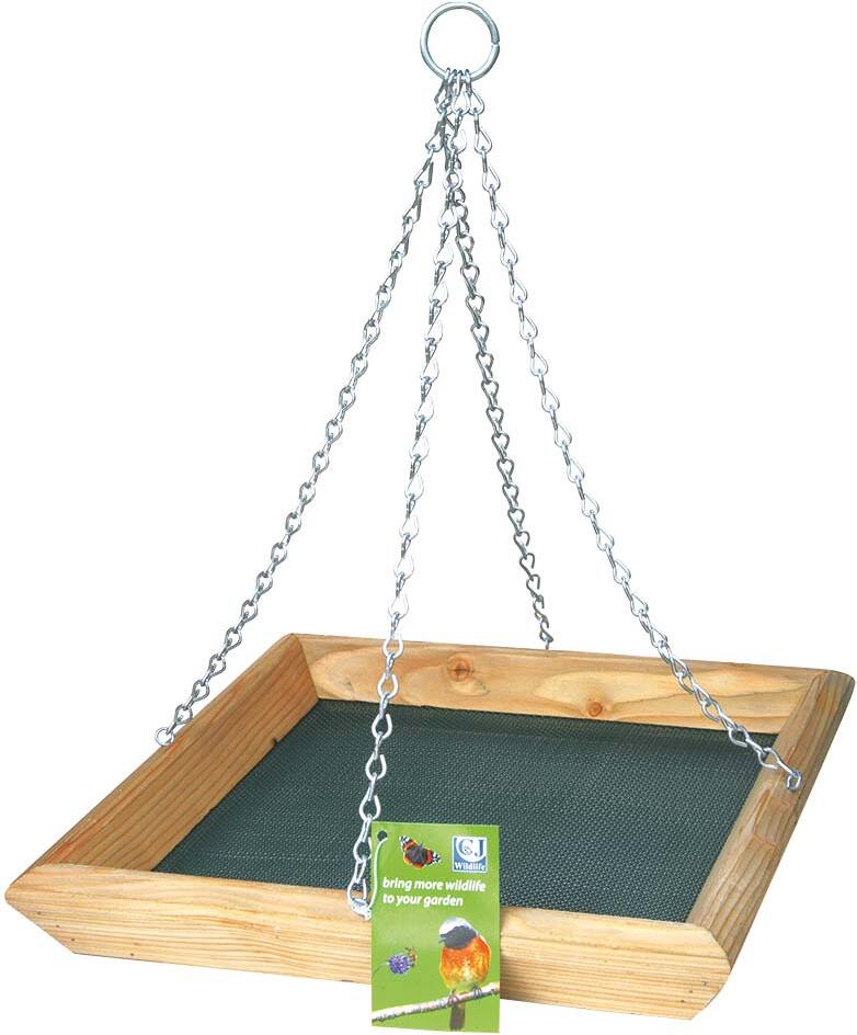 CJ Wildlife voedertafel hangend 33 x 33 x 4 cm