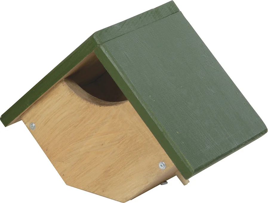 CJ Wildlife vogelhuisje Boston groen / naturel 18 x 26 x 20,3 cm