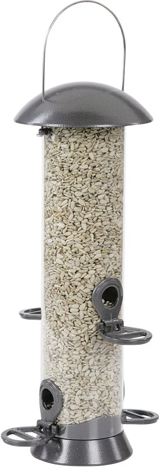 CJ Wildlife zaadsilo grijs D 11 H 39 cm