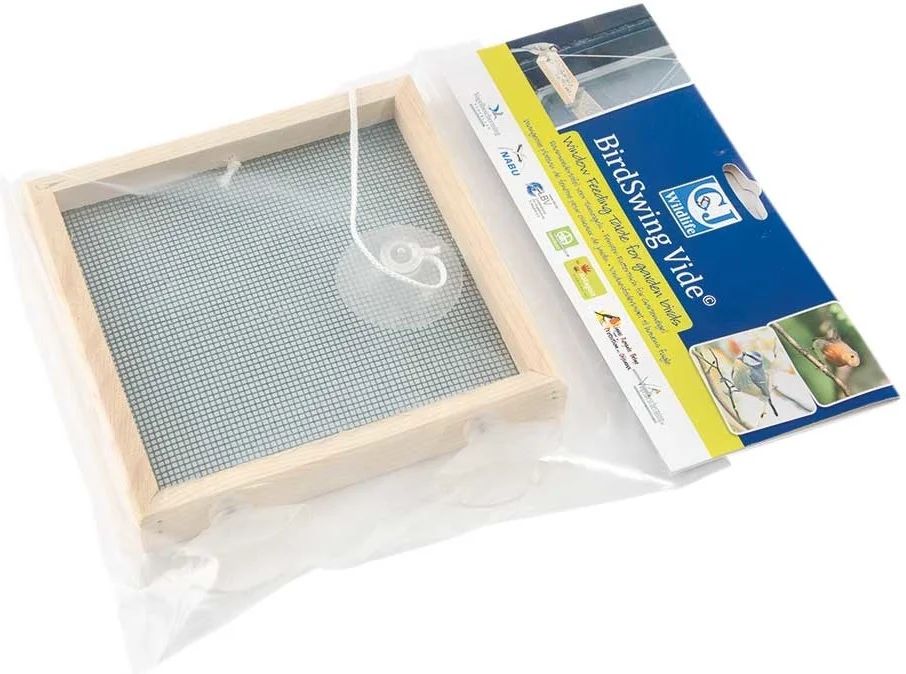 CJ Wildlife raamvoedersysteem BirdSwing Vice groen 17,5 x 16 x 2 cm