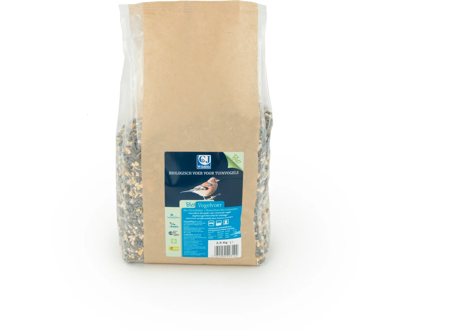 CJ Wildlife bio strooivoer 2,5 kg