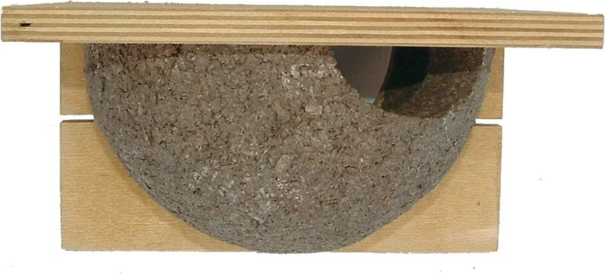 CJ Wildlife vogelhuisje zwaluw Cancun naturel 18 x 18 x 23 cm