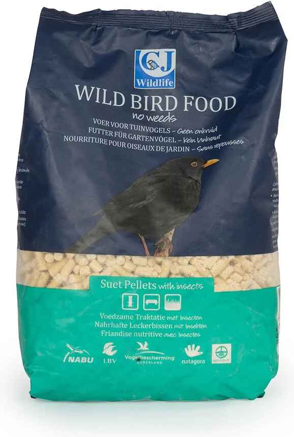 CJ Wildlife tuinvogelvoer Suet Pellets 2 kg