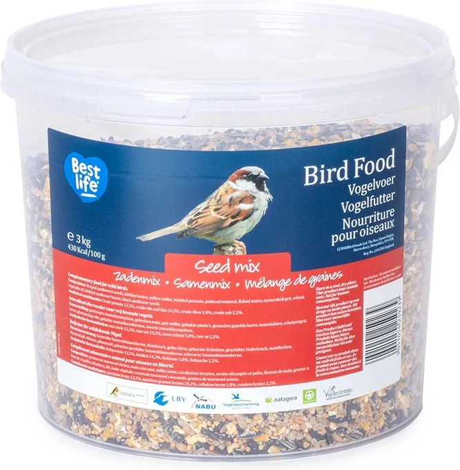 CJ Wildlife strooivoer zadenmix emmer 3000 g