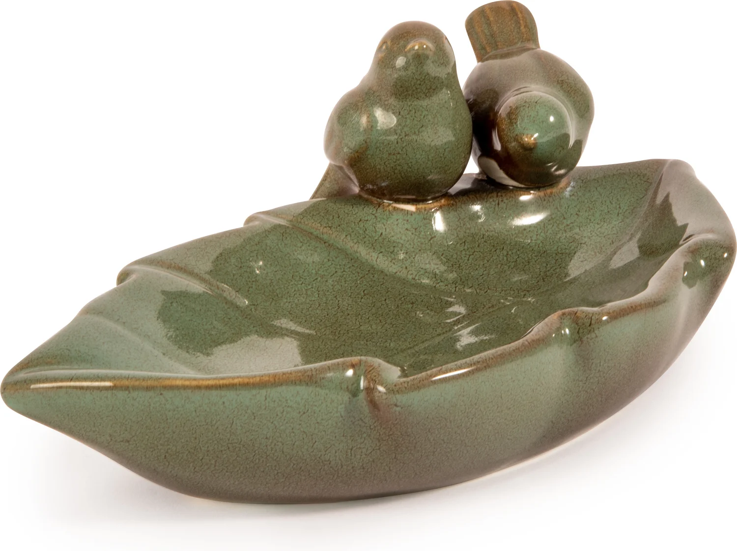 CJ Wildlife vogelbad Almsee groen 34,7 x 19,5 x 13,7 cm
