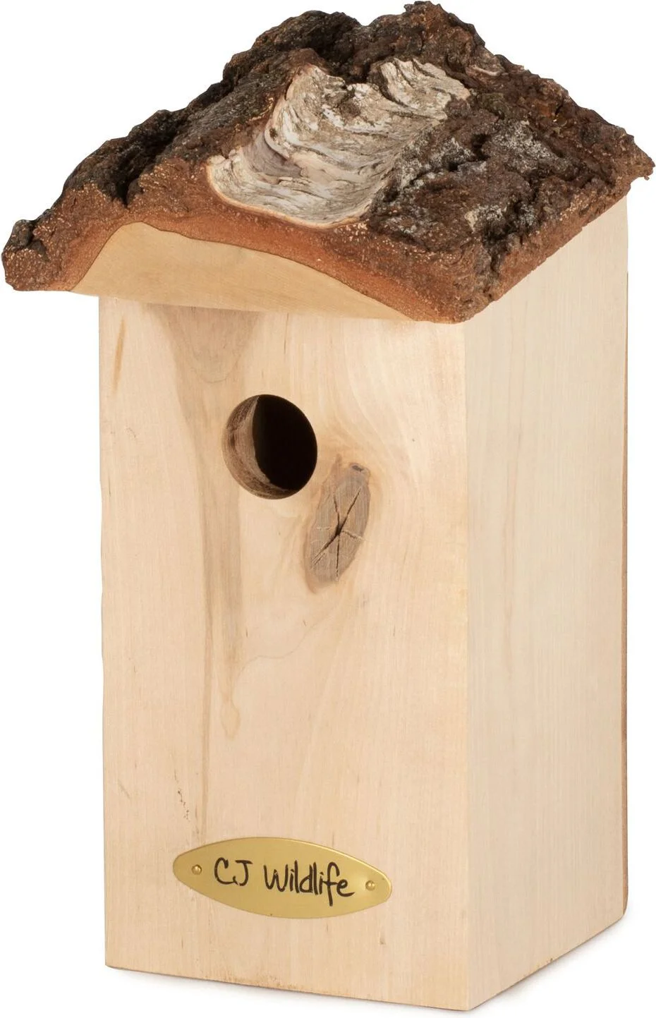 CJ Wildlife vogelhuisje Levanger naturel 12,6 x 16,5 x 26,5 cm