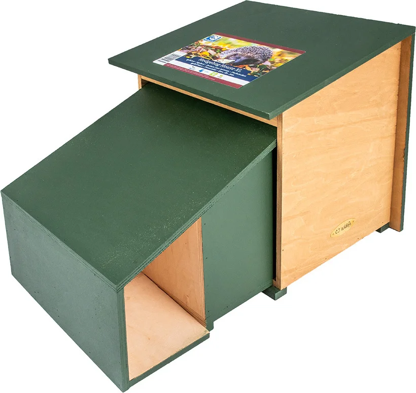 CJ Wildlife egelhuis XL naturel/groen 39,8 x 35,5 x 38,3 cm