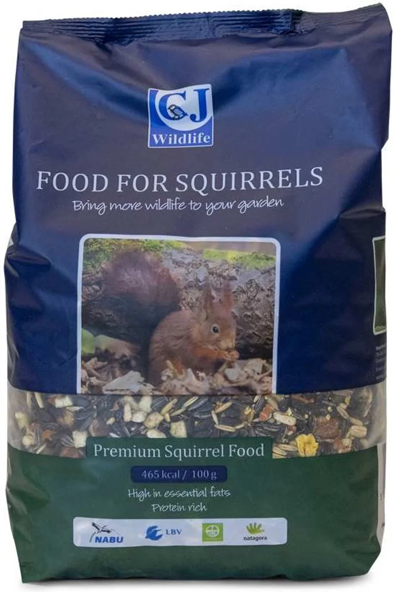 CJ Wildlife eekhoornvoer Premium noten en zaden 1,75 kg