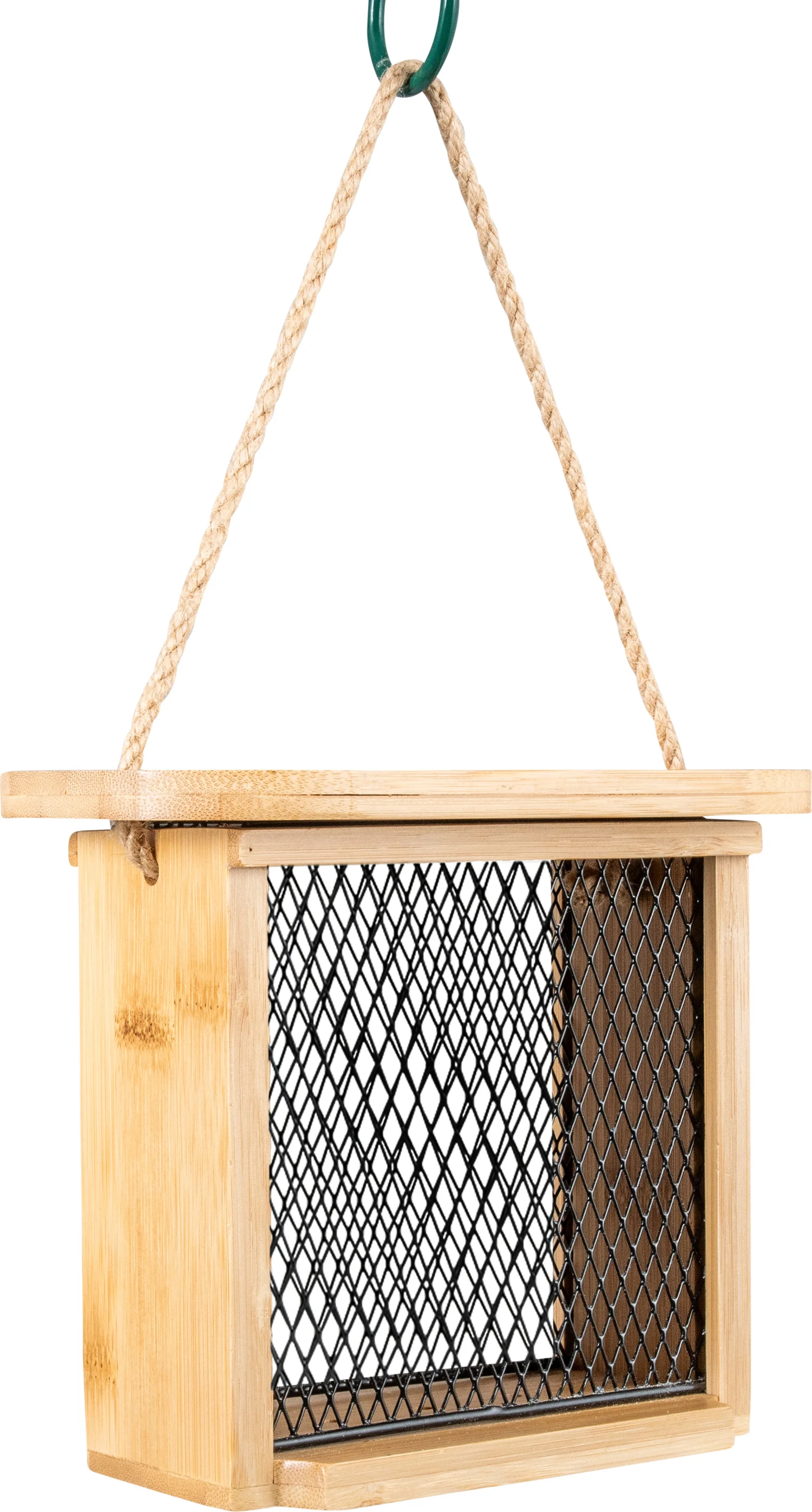 CJ Wildlife vogelvoederhuisje Nagano naturel 10,5 x 18,3 x 15,5 cm