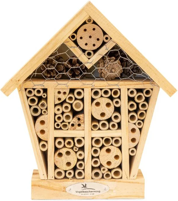 CJ Wildlife insectenhotel Sol naturel 11,5 x 25 x 29,5 cm