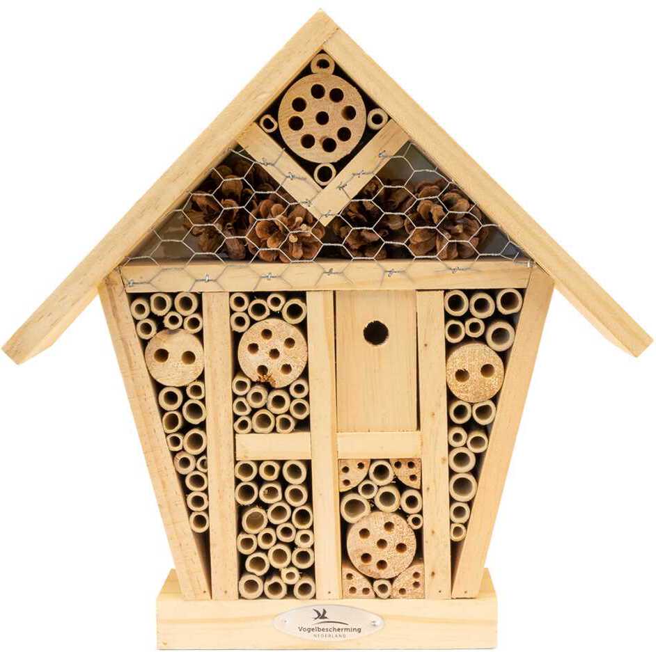 CJ Wildlife insectenhotel Sinne naturel 11,5 x 37 x 36,5 cm