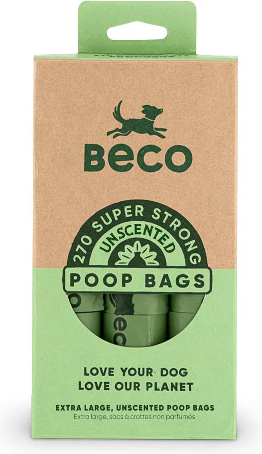 Beco poepzakjes groen 18 x 15 stuks