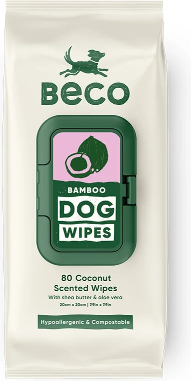 Beco vochtige doekjes kokos 80 stuks