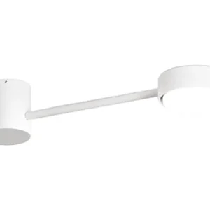 Eclipsia Witte Wandlamp – 325x85x64mm GX53 – Elegante Metalen Wandlamp