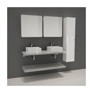 Dubbele unit + wastafel + kledingkast + WILL-kolom