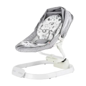 Elektrische Babywieg, SucceBuy Baby-schommel voor zuigelingen met 3 snelheden, 3 zitposities en Bluetooth-afstandsbediening