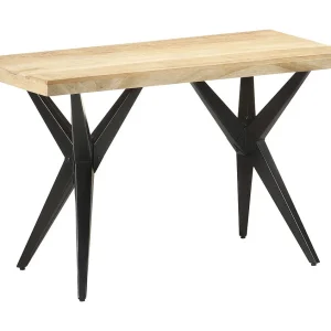 Eettafel 120x60x76 cm massief mangohout Eettafel 120x60x76 cm massief mangohout