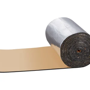 Geluidsisolatietapijt SucceBuy Rol van Massa Beladen Anti-Lawaaitapijt, 41,9 x 800 cm, Zwart Geluidsisolatietapijt SucceBuy Rol van Massa Beladen Anti-Lawaaitapijt, 41,9 x 800 cm, Zwart