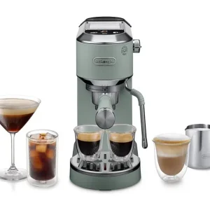Espresso machine Dedica Duo EC890.GR 15 bar Groen Espresso machine Dedica Duo EC890.GR 15 bar Groen
