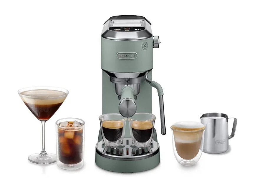 Espresso machine Dedica Duo EC890.GR 15 bar Groen
