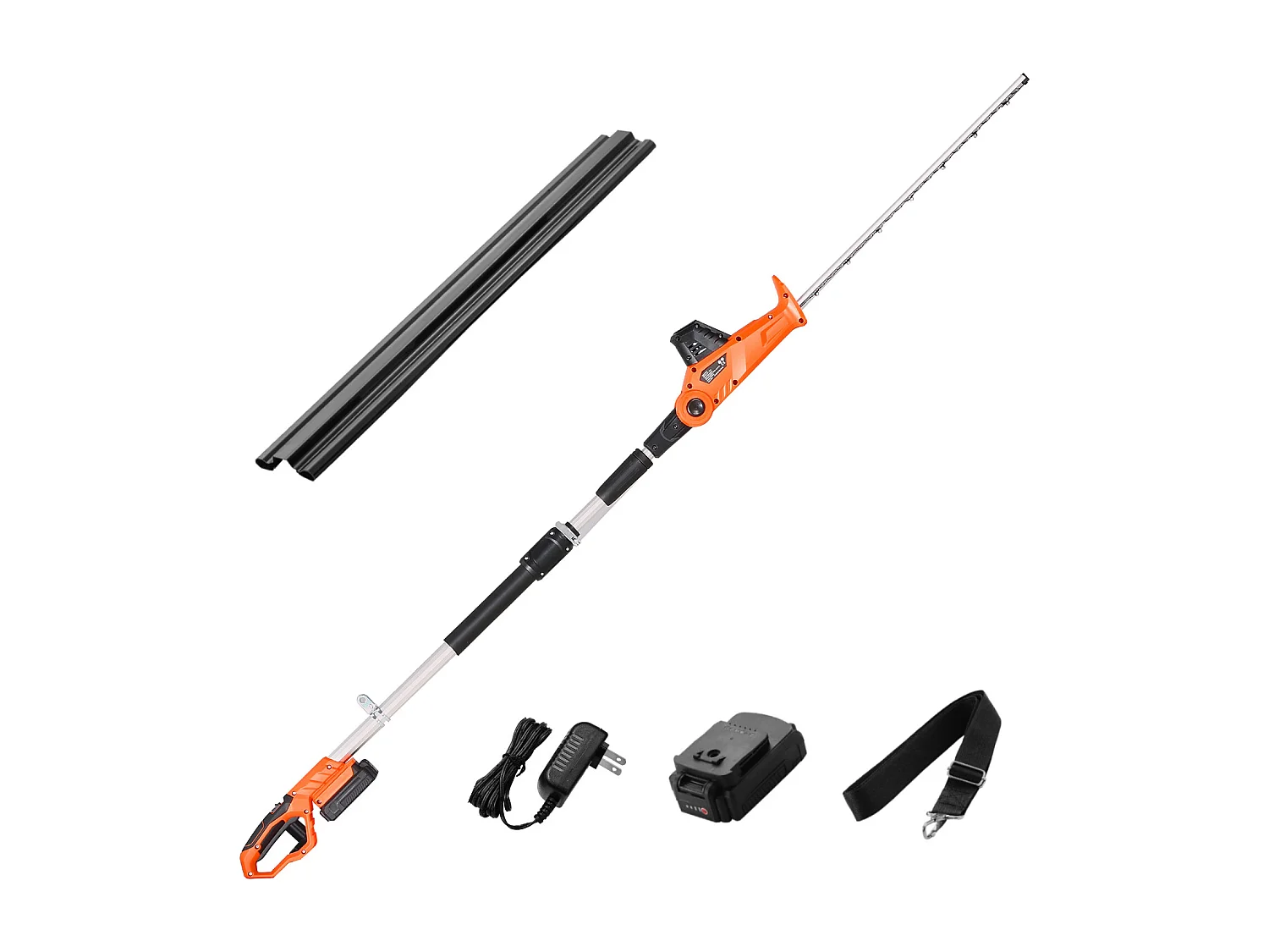 Elektrische Heuknipper Draadloos Uitbreidbaar SucceBuy, 20 V Accu 2 A Mes 51cm