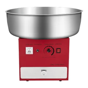 Elektrische Suikerspinmachine SucceBuy Commerciële Maschine met Roestvrijstalen Kom van 52 cm Suikerlepel en Lade voor Kinderfeestjes Familiefeesten, Rood, 1000 W Elektrische Suikerspinmachine SucceBuy Commerciële Maschine met Roestvrijstalen Kom van 52 cm Suikerlepel en Lade voor Kinderfeestjes Familiefeesten, Rood, 1000 W