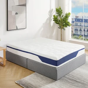 Matras 140 x 190 cm HD schuim 7 zones + traagschuim met gel – FAGANI van YSMÉE Matras 140 x 190 cm HD schuim 7 zones + traagschuim met gel – FAGANI van YSMÉE