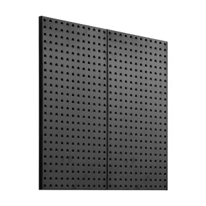 Geperforeerde Metalen Panelen SucceBuy, 2 Panelen, 609,6×304,8 mm, voor Garagegereedschap