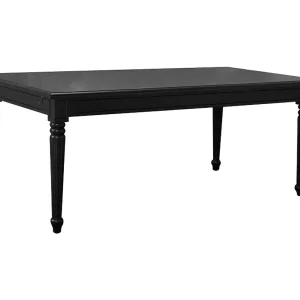 Eetkamertafel Mozart barok tafel zwart incl. 2 aansteekplaten. Eetkamertafel Mozart barok tafel zwart incl. 2 aansteekplaten.