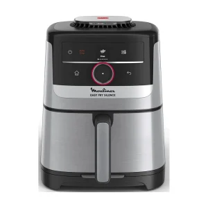 Friteuse met lucht Moulinex Easy Fry Silence EZ572DF0 5L Inox Friteuse met lucht Moulinex Easy Fry Silence EZ572DF0 5L Inox