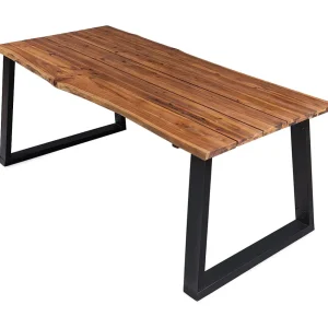 Eettafel 170x90x75 cm massief acaciahout Eettafel 170x90x75 cm massief acaciahout