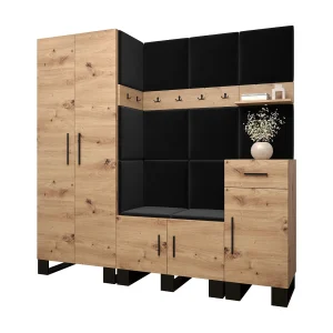 Garderobekast Artin 1 196/200/46 (Artisan Oak/Manila 18) Garderobekast Artin 1 196/200/46 (Artisan Oak/Manila 18)