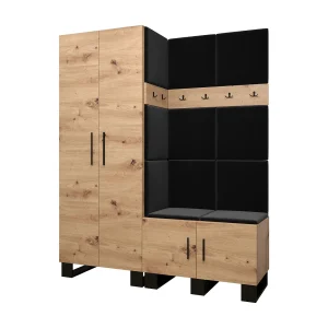 Garderobekast Artin 2 196/158/46 (Artisan Oak/Manila 18) Garderobekast Artin 2 196/158/46 (Artisan Oak/Manila 18)