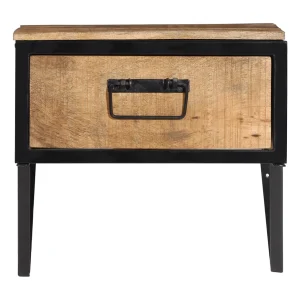 Garden Furniture – Nachtkastje 40x35x40 cm massief mangohout Garden Furniture – Nachtkastje 40x35x40 cm massief mangohout