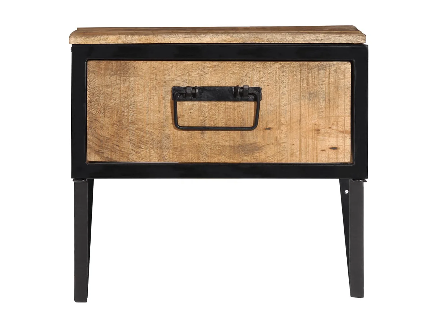Garden Furniture - Nachtkastje 40x35x40 cm massief mangohout