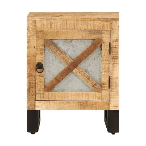 Garden Furniture – Nachtkastje 40x30x50 cm massief mangohout Garden Furniture – Nachtkastje 40x30x50 cm massief mangohout