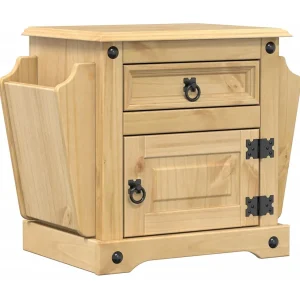 Garden Furniture –  Nachtkastje Corona 45x35x47,5 cm massief grenenhout