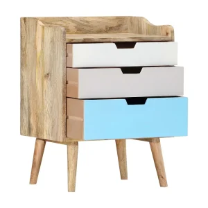 Garden Furniture – Nachtkastje 47x35x63 cm massief mangohout Garden Furniture – Nachtkastje 47x35x63 cm massief mangohout