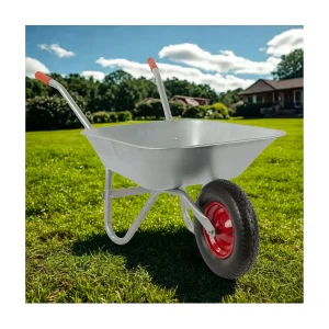 Gegalvaniseerde kruiwagen 85L – Luchtwiel – Capaciteit 100 kg Gegalvaniseerde kruiwagen 85L – Luchtwiel – Capaciteit 100 kg