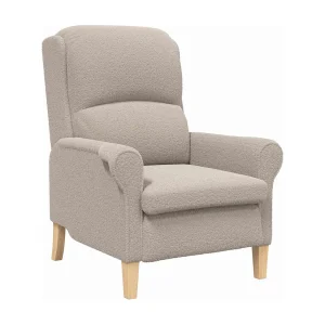 Fauteuil | Relaxstoel Lichtgrijs 76 x 94 x 102 cm
