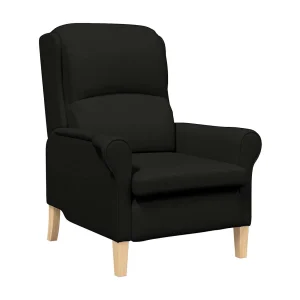 Fauteuil | Relaxstoel Zwart 76 x 94 x 102 cm Stof Fauteuil | Relaxstoel Zwart 76 x 94 x 102 cm Stof