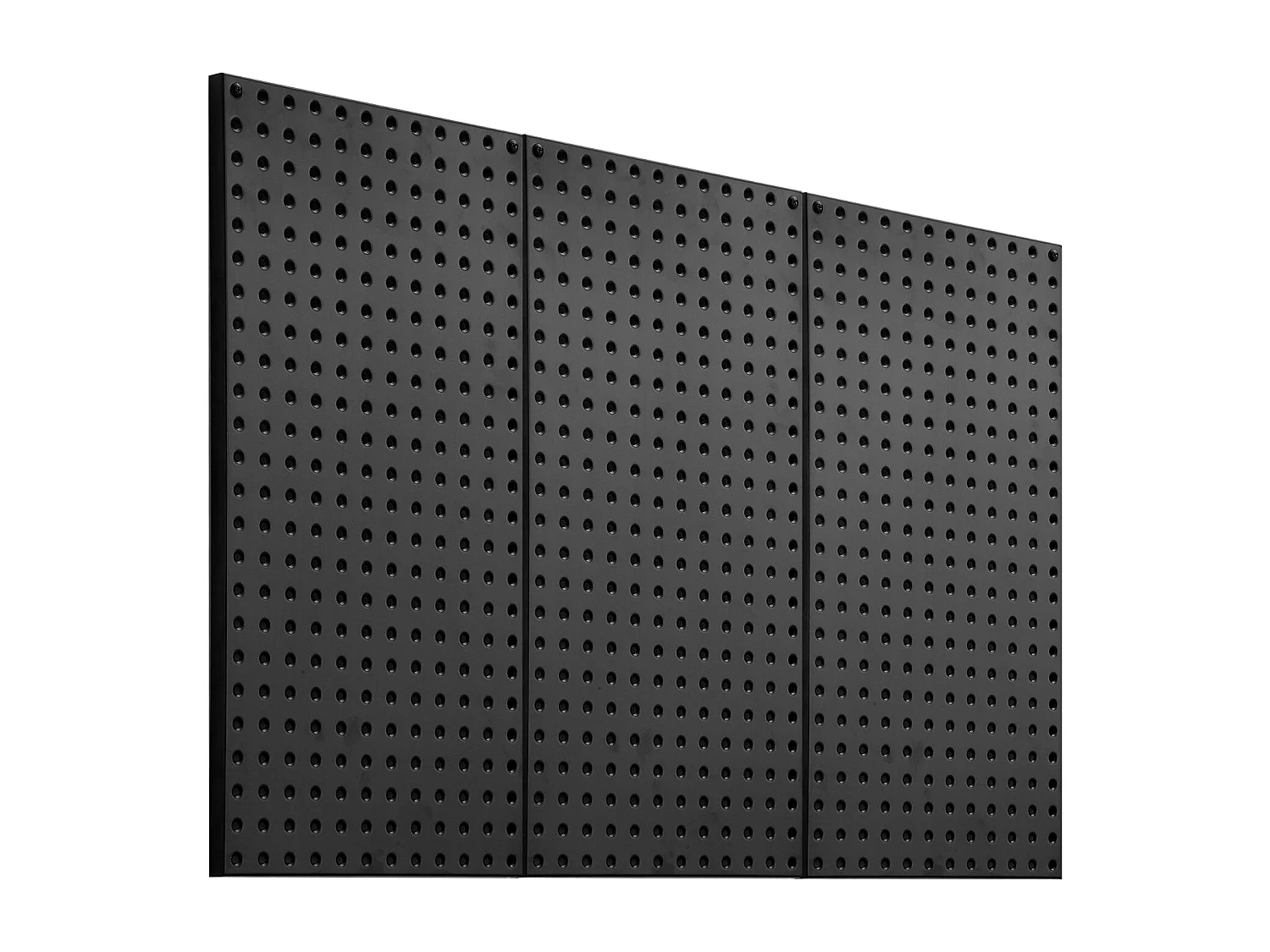 Geperforeerde Metalen Panelen SucceBuy, 3 Panelen, 609,6x304,8 mm, voor Garagegereedschap