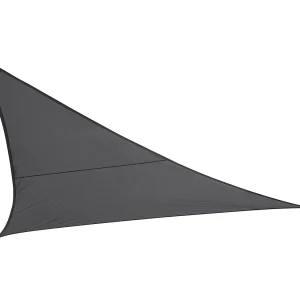 Driehoekig schaduwzeil 5 m Donkergrijs PE 180 g/m² Anti-UV 90% Driehoekig schaduwzeil 5 m Donkergrijs PE 180 g/m² Anti-UV 90%